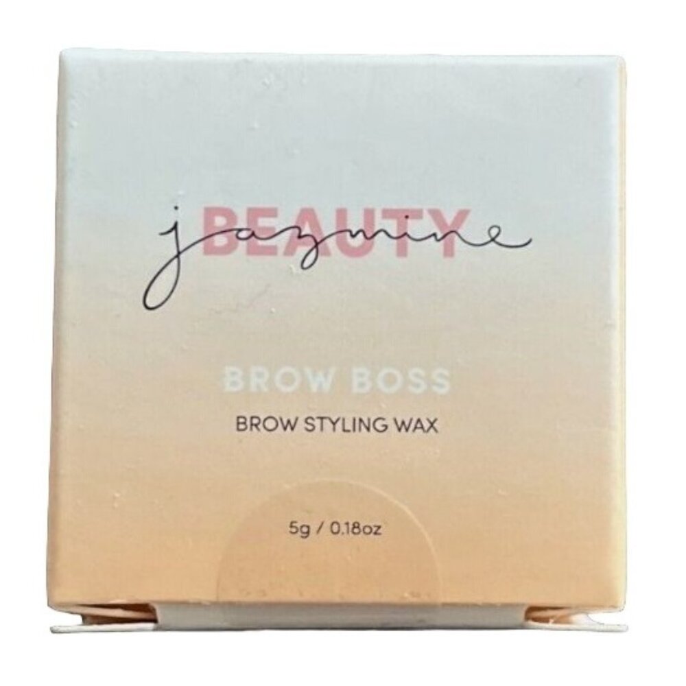 Jazmine Beauty Brow Boss Eyebrow Styling Wax Clear 0.18oz 5g